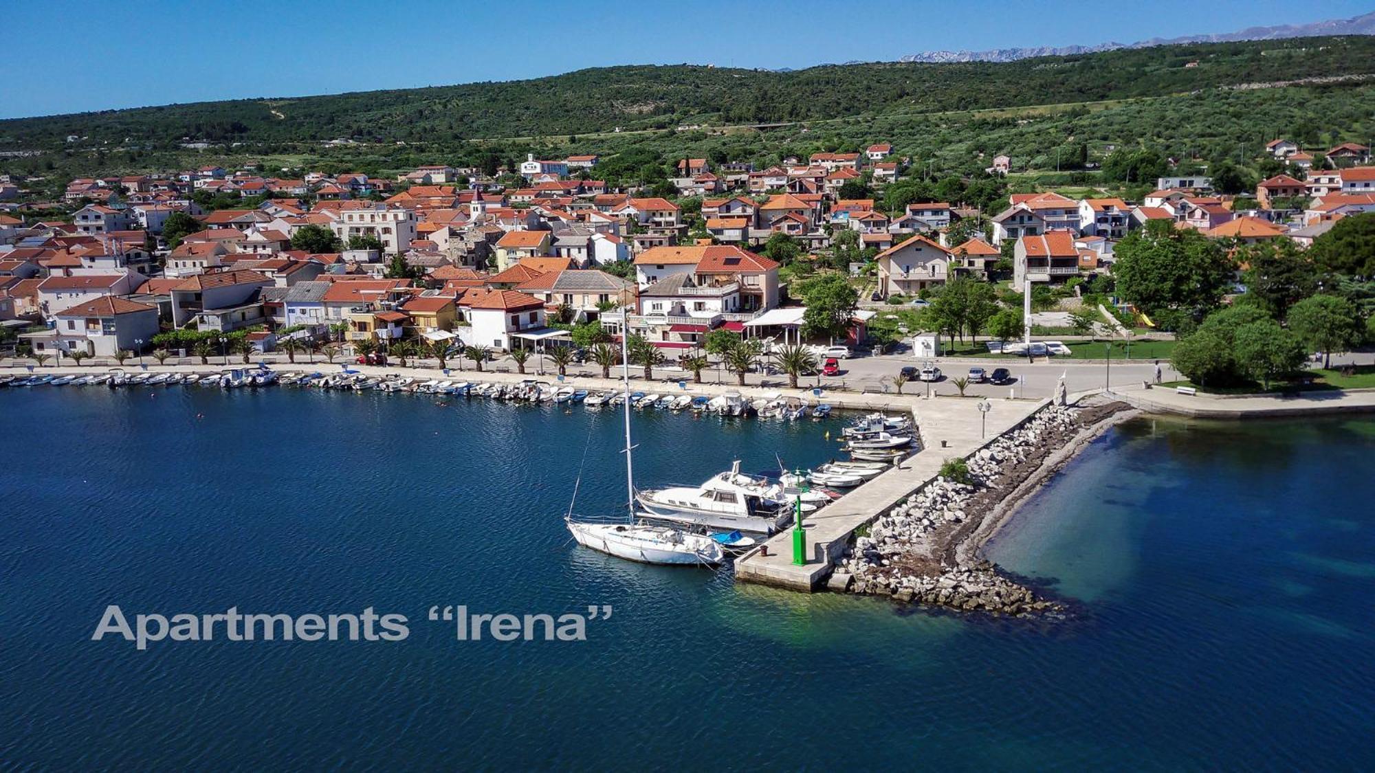 Apartment Irena Posedarje Exteriör bild